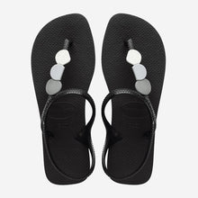 Carica l'immagine nel visualizzatore di Gallery, HAVAIANAS 24 Flash Urban Plus black