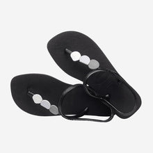 Carica l'immagine nel visualizzatore di Gallery, HAVAIANAS 24 Flash Urban Plus black