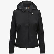 Carica l'immagine nel visualizzatore di Gallery, K-WAY LILLA BONDED JERSEY BLACK