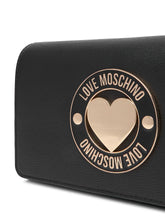Carica l'immagine nel visualizzatore di Gallery, LOVE MOSCHINO borsa tracolla black gold