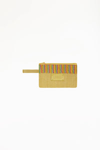 4GIVENESS Pochette portofino snake skin sand