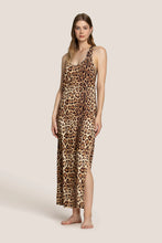 Carica l&#39;immagine nel visualizzatore di Gallery, 4GIVENESS Abito lungo fasano feel leopard
