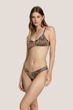 Carica l&#39;immagine nel visualizzatore di Gallery, 4GIVENESS Top e slip v masai colors

