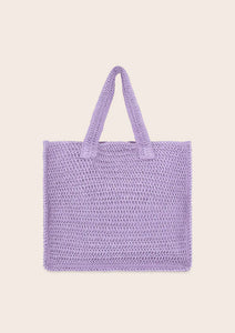 F**K Tote Summer Bag  lilla