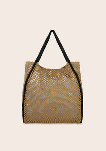 F**K Tote Summer Bag  beige