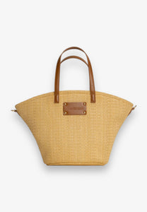 4GIVENESS Bag taormina antibes sand cuoio