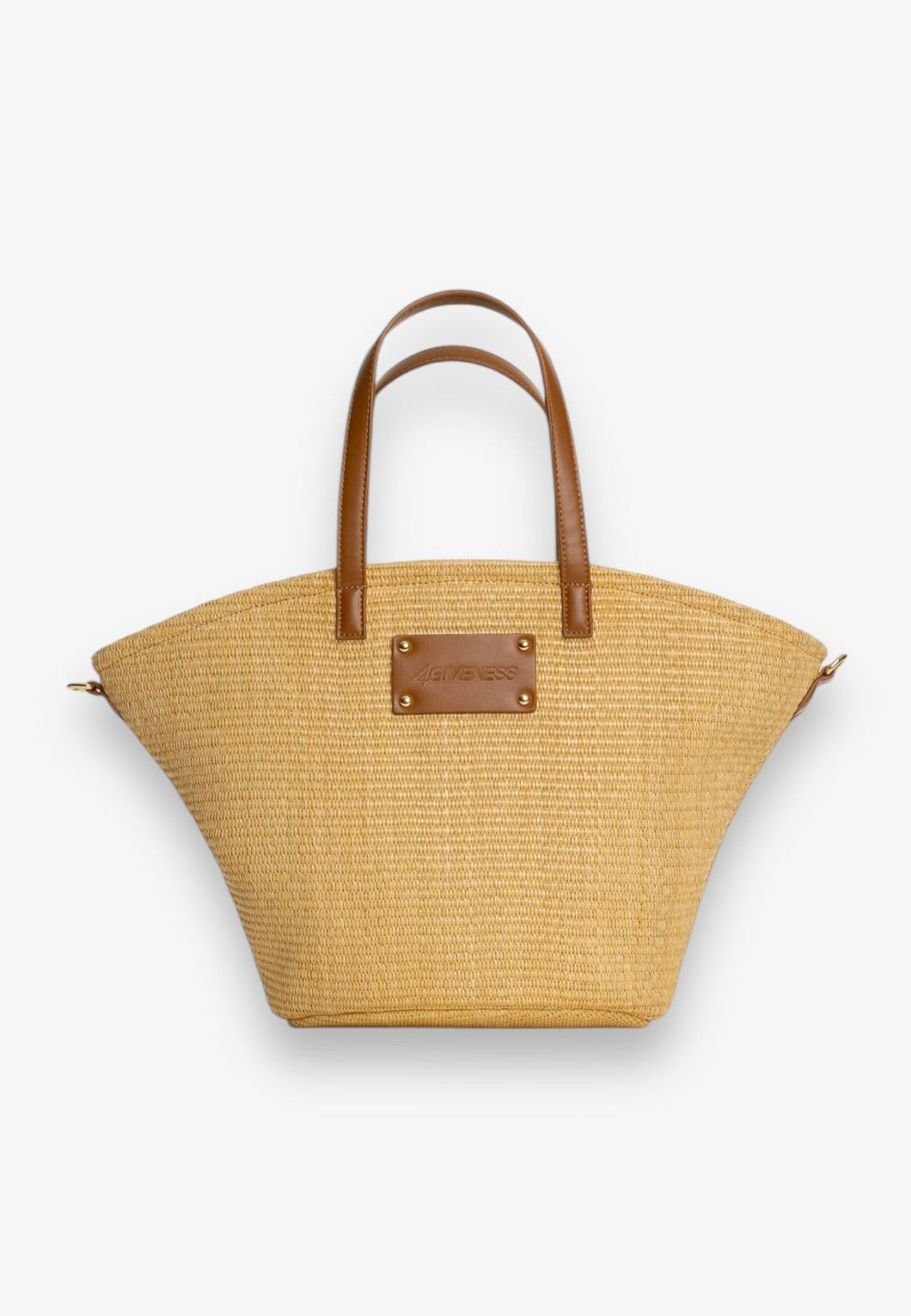 4GIVENESS Bag taormina antibes sand cuoio