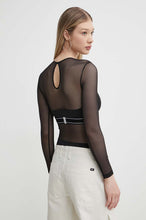 Carica l&#39;immagine nel visualizzatore di Gallery, TOMMY JEANS body nero
