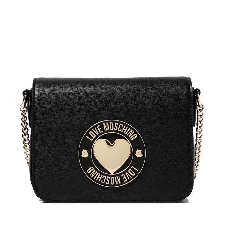 LOVE MOSCHINO borsa mini tracolla nera