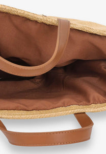 4GIVENESS Bag taormina antibes sand cuoio