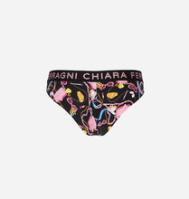 Carica l&#39;immagine nel visualizzatore di Gallery, CHIARA FERRAGNI SLIP BRASILIANA nero
