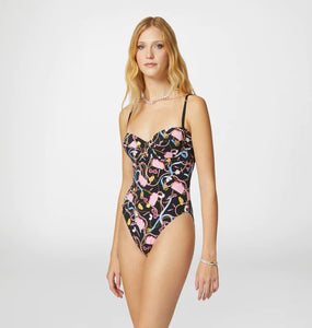 CHIARA FERRAGNI BODY ICONIC stampato nero